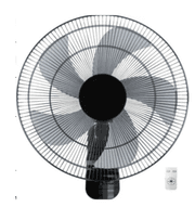 MEC Wall Fan, 18Inch, 3Speed, 5Blade's, Remote Control, White product image