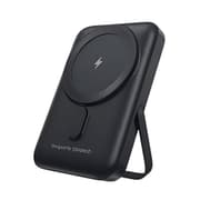 CHOETECH Power Bank 10000 Mah, Magnetic with Stand, Black product image