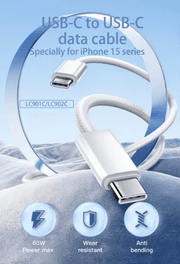 Ldnio Cable Fast Charger, Type-C to Type-C, 2Mm, 65Watts product image