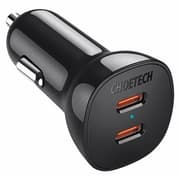 Choetech Dual Usb-C Fast Car Charger 40W Black product image