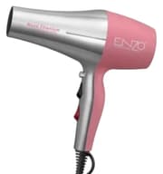 Enzo Hair Dryer, White & Pink product image