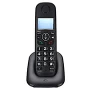 GOL Cordless Phone for Home, ECO Technology, 1.6 Amber LCD Display, Caller ID, Big Buttons, Black product image