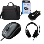 Bundle (Laptop Bag & Keyboard Protective Film & Cleaner & Mouse Usb, Headset) product image
