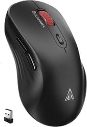 Solakaka Mouse Adjustable, Silent Dual Mode, Bluetooth, Rechargeable, Black product image