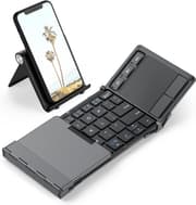 SUIRGE Foldable Bluetooth Keyboard with Sensitive Touchpad, Multi Devices product image
