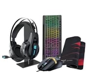 ONIKUMA 5 in 1 Combo Gaming Set, Mouse & Keyboard & Headset & Headset stand & Mouse pad product image