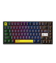 Onikuma USB Wired Mechanical Keyboard, RGB Backlit Matte Key Caps, For PC & Laptop, Black product image
