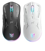 Onikuma Wireless Dual Mode Mouse Gaming, For PC & Laptop, Black/ White product image