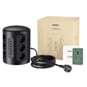Aukey Power Strip Tower Xl 12 Ac, 6Usb Ports Meet All Your Power Requirements, Black product image