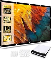 Smart Projection Screen 100 inch, 16:9 Thicken Portable Non, Crease Foldable product image