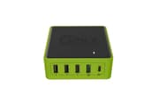 Goui Kimba Lite 5 Port PD Desktop Charger, 36Watts, Black / Green product image
