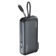 Promate Power Bank 10000Mah, 22.5Watts with 20Watts, Type-C Cable, Black product image