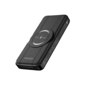 Promate Power Bank 10000Mah, 5 In 1, Foldable MagSafe, Black product image