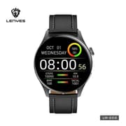 Lenyes Smart Watch 5.2Inch, Wireless Calling 3-10 Days, Black product image