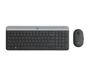 Logitech Slim Keyboard & Mouse Wireless Combo, Graphite product image
