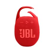 JBL Clip 5 Ultra-BT Speaker, Portable Waterproof, up to 12 hours of battery life, Red product image