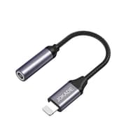 Jokade Adapter Aux to Lightning, 1.2M, Grey product image