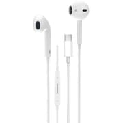 Rockrose Solo TC Type-C In-Ear Earphones, White product image