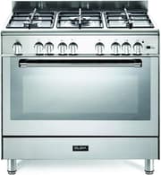 Elba Gas Cooker Oven 90*60Cm 5 Burners, Full Safety, Silver product image