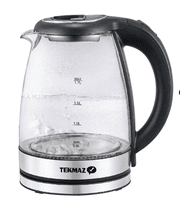 Tekmaz Water Kettle Glass, 1.7Lit, 2200Watts product image