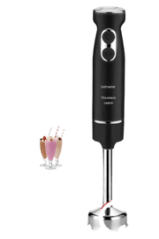 Gold Master Hand Blender, 4Blades, 1000Watts, Black product image