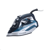 Black & Decker Steam Iron, Ceramic Plate, 2400Watts, Blue product image