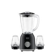 Black & Decker Blender with 2 Grinders, 400Watts, Black product image