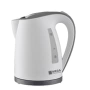 Mega Kettle Plastic, 1.7Lit, 2200Watts, White product image