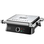 Black & Decker Grill, 1400Watts, Stainless Steel product image