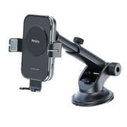 Yesido C118 Automatic Wireless Charging Car Phone Holder – Black product image