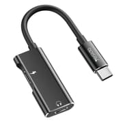 Yesido Adapter Usb-C Fast Charge & Music, Black product image