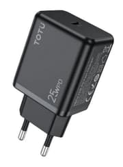 Totu Wall Fast Charger PD3.0, 25Watts, Black product image