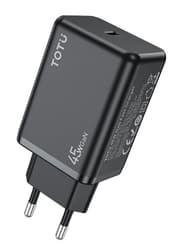 Totu Wall Fast Charger Gan, 45Watts, Black product image