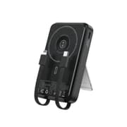 Totu Power Bank Built in Cable, 10000Mah, Black product image