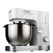 Solac Stand Mixer,5Lit, 1200Watts, Stainless Steel Pol, White product image