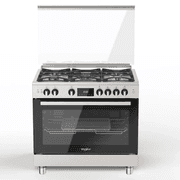 Whirlpool Built in Oven Cooker, Full Safety, Soft Close LCD Catalytic, 90Cm, Stainless Steel product image