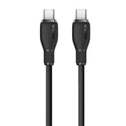 Baseus Pudding Series Fast Charging Cable Type-C to Type-C 100Watts, 2M, Cluster Black product image
