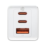 Baseus GaN5 Pro Fast Charger 2C, 65Watts, White product image