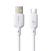Baseus Silky Series Fast Charging Cable, USB to Type-C, 1Mm, 100Watts, Moon White product image