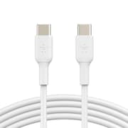 Belkin Boost Charge USB-C to USB-C Cable, 2Mm, White product image