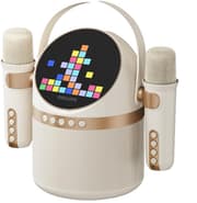 Philips Karaoke 2 Handy, Microphones Wireless Speaker, White product image
