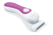 Beurer Shaver Two Appendices, Flexible Head Adapts To Curves Wet & Dry, White product image