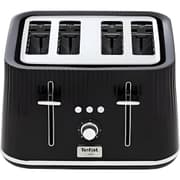Tefal Loft Toaster, 4Slots, Modern Design, Black product image