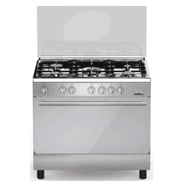 Master Gas Cookers, 5 Burners, 90x60Cm, 3Fan, Cast Iron, Stainless Steel product image