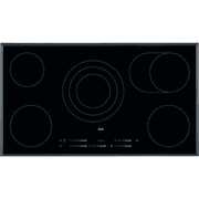 AEG Electric Hob Smooth Ceramic, Full Safety, 90Cm, 5Cooking, Black product image