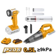 طقم مكنسة شحن عدد 2 + كشاف شحن عرض خاص انكو product image