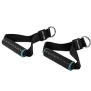 مقابض يد LIVEUP لتمارين المقاومة والكيبل، بلاستيك مقاوم، تحمل حتى 60 كجم، أسود product image