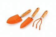 tramontina طقم زراعي منزلي 3 قطع يد خشب product image