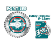 صنية قص بلاط وبرسلان رفيعة 4.5" من توتال product image