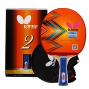 مضرب تنس طاولة Butterfly TBC201، سريع ودقيق، تحكم ممتاز، 2.0 مم product image
